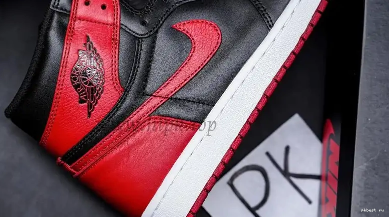Banned 1 Retro PK TO GOD SHIP Jordan RETAIL MATERIALS Bred 2016 READY High 0506